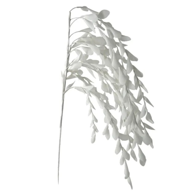 ΚΛΑΔΙ FOAM ΚΡΕΜΑΣΤΟ ΧΩΝΑΚΙΑ ΦΥΛΛΑ ΛΕΥΚΟ - 30x135cm 6/36ΚΙΒ – Δίνει premium χαρακτήρα στο περιβάλλον | iroots.gr