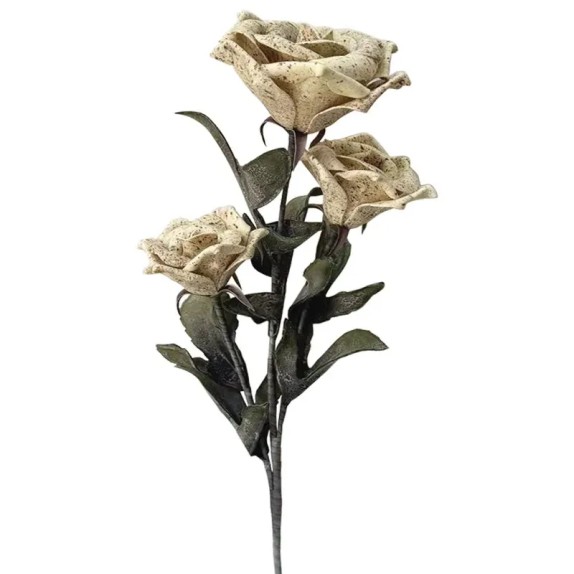 ΚΛΑΔΙ FOAM ΜΠΕΖ/ΚΑΦΕ ΠΙΤΣΙΛΩΤΟ Χ3 ΛΟΥΛΟΥΔΙΑ - Φ95x20cm 8/48KIB – Δημιουργεί αίσθηση πολυτέλειας χωρίς κόπο | iroots.gr