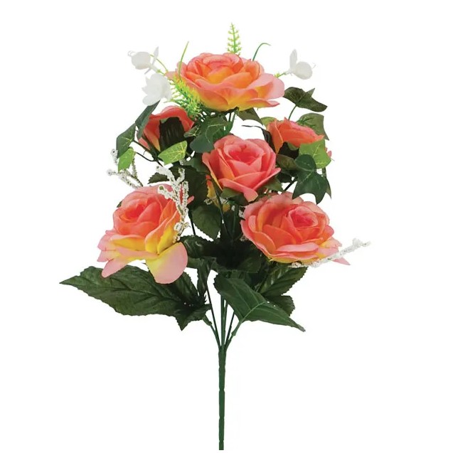 ΣΟΜΟΝ/ΡΟΖ ΜΠΟΥΚΕΤΟ ΤΡΙΑΝΤΑΦΥΛΛΟ Χ7 Υ40cm 24/96KIB – Αναβαθμίζει άμεσα τον χώρο σου | iroots.gr