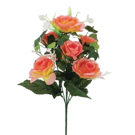 ΣΟΜΟΝ/ΡΟΖ ΜΠΟΥΚΕΤΟ ΤΡΙΑΝΤΑΦΥΛΛΟ Χ7 Υ40cm 24/96KIB – Αναβαθμίζει άμεσα τον χώρο σου | iroots.gr