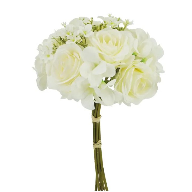 ΛΕΥΚΟ ΝΥΦΙΚΟ ΜΠΟΥΚΕΤΟ ΤΡΙΑΝΤΑΦΥΛΛΟ MIX Χ5 Φ22/39cm 20/120ΚΙΒ – Ταιριάζει σε κάθε μοντέρνο ή επαγγελματικό χώρο | iroots.gr