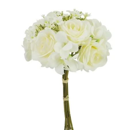 ΛΕΥΚΟ ΝΥΦΙΚΟ ΜΠΟΥΚΕΤΟ ΤΡΙΑΝΤΑΦΥΛΛΟ MIX Χ5 Φ22/39cm 20/120ΚΙΒ – Ταιριάζει σε κάθε μοντέρνο ή επαγγελματικό χώρο | iroots.gr