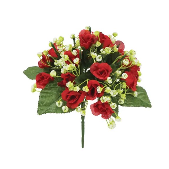 ΜΠΟΥΚΕΤΟ ΚΟΚΚΙΝΟ ΤΡΙΑΝΤΑΦΥΛΛΟ X7 Υ20cm 48/288KIB – Αναβαθμίζει άμεσα τον χώρο σου | iroots.gr