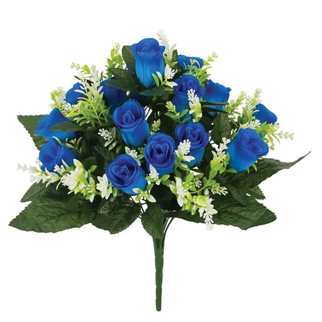 ΜΠΟΥΚΕΤΟ ΤΡΙΑΝΤΑΦΥΛΛΟ ΛΕΒΑΝΤΑ ΜΠΛΕ/ΕΚΡΟΥ X24 Y43cm 12/48ΚΙΒ – Δίνει premium χαρακτήρα στο περιβάλλον | iroots.gr