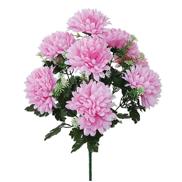 ΡΟΖ ΜΠΟΥΚΕΤΟ ΧΡΥΣΑΝΘΕΜΟ X9 Y45cm 18/72ΚΙΒ – Δίνει premium χαρακτήρα στο περιβάλλον | iroots.gr