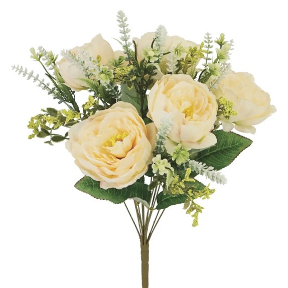 ΜΠΟΥΚΕΤΟ ΠΑΣΤΕΛ ΕΚΡΟΥ ΠΑΙΩΝΙΑ - Χ12 Υ40cm 12/48KIB – Δίνει premium χαρακτήρα στο περιβάλλον | iroots.gr