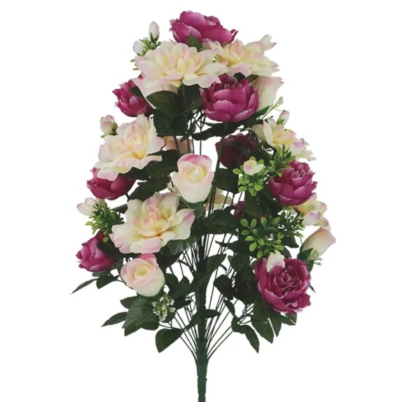 ΜΠΟΥΚΕΤΟ ΦΟΥΞ ΜΙΞ ΤΡΙΑΝΤΑΦΥΛΛΟ-ΠΑΙΩΝΙΑ Χ36- Y69cm 10/30ΚΙΒ – Ταιριάζει σε κάθε μοντέρνο ή επαγγελματικό χώρο | iroots.gr