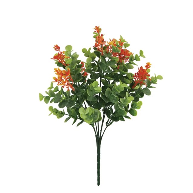 ΜΠΟΥΚΕΤΟ ΠΡΑΣΙΝΑΔΑ ΜΕ ΠΟΡΤΟΚΑΛΙ ΑΝΘΗ ΤΟΥ ΑΓΡΟΥ Χ7 - Υ33.5cm 84/336ΚΙΒ – Αναβαθμίζει άμεσα τον χώρο σου | iroots.gr