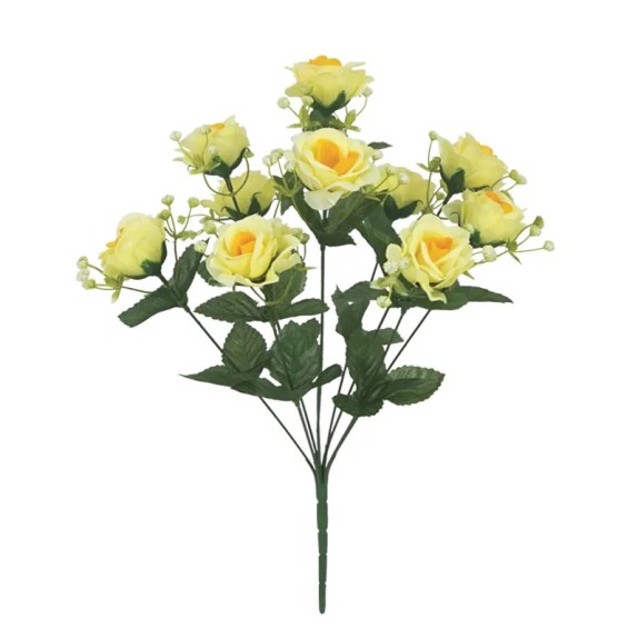 ΜΠΟΥΚΕΤΟ ΚΙΤΡΙΝΟ ΤΡΙΑΝΤΑΦΥΛΛΟ Χ10- Y50cm 12/144KIB – Δίνει premium χαρακτήρα στο περιβάλλον | iroots.gr