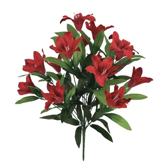 ΜΠΟΥΚΕΤΟ KOKKINO ΚΡΙΝΟΣ Χ14 - Φ33x48cm24/96ΚΙΒ – Αναβαθμίζει άμεσα τον χώρο σου | iroots.gr