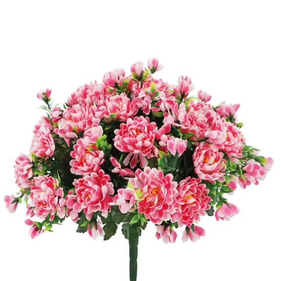 ΡΟΖ ΜΠΟΥΚΕΤΟ ΧΡΥΣΑΝΘΕΜΟ Χ36 Y34cm 12/36ΚΙΒ – Δημιουργεί αίσθηση πολυτέλειας χωρίς κόπο | iroots.gr