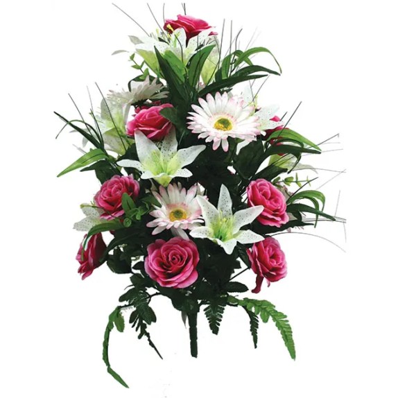 ΜΠΟΥΚΕΤΟ ΜΙΞ ΦΟΥΞ ΤΡΙΑΝΤΑΦΥΛΛΟ-ΜΑΡΓΑΡΙΤΑ X40 Υ65cm. 10/30ΚΙΒ – Αναβαθμίζει άμεσα τον χώρο σου | iroots.gr