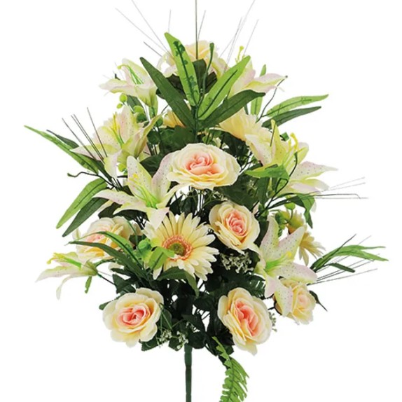 ΜΠΟΥΚΕΤΟ ΜΙΞ ΣΟΜΟΝ ΤΡΙΑΝΤΑΦΥΛΛΟ-ΜΑΡΓΑΡΙΤΑ X40 Υ65cm. 10/30ΚΙΒ – Ταιριάζει σε κάθε μοντέρνο ή επαγγελματικό χώρο | iroots.gr