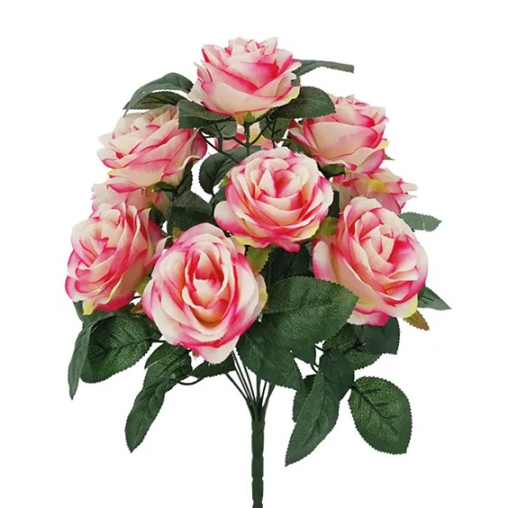 ΡΟΖ ΔΙΧΡΩΜΟ ΜΠΟΥΚΕΤΟ ΤΡΙΑΝΤΑΦΥΛΛΟ Χ10 Y47cm 24/72ΚΙΒ – Ταιριάζει σε κάθε μοντέρνο ή επαγγελματικό χώρο | iroots.gr