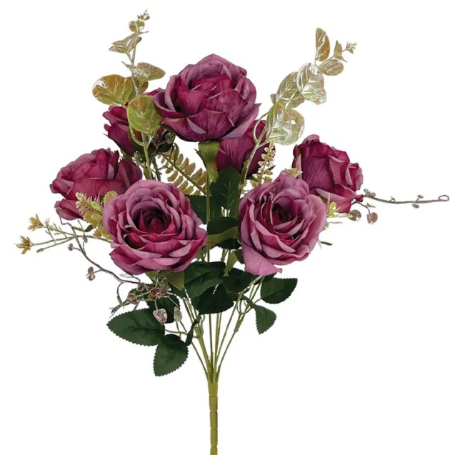 ΒΥΣΣΙΝΙ ΠΑΣΤΕΛ ΜΠΟΥΚΕΤΟ ΤΡΙΑΝΤΑΦΥΛΛA X7 - Υ43cm 12/48ΚΙΒ – Ταιριάζει σε κάθε μοντέρνο ή επαγγελματικό χώρο | iroots.gr