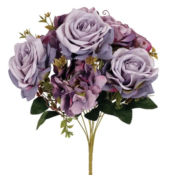 ΜΩΒ ΠΑΣΤΕΛ ΜΠΟΥΚΕΤΟ ΤΡΙΑΝΤΑΦΥΛΛΟ/ΟΡΤΑΝΣΙΑ Χ9 - Υ43cm 12/48ΚΙΒ – Δίνει premium χαρακτήρα στο περιβάλλον | iroots.gr