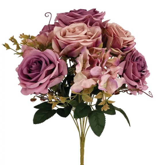 ΛΙΛΑ ΠΑΣΤΕΛ ΜΠΟΥΚΕΤΟ ΤΡΙΑΝΤΑΦΥΛΛΟ/ΟΡΤΑΝΣΙΑ Χ9 - Y43cm 12/48ΚΙΒ – Αναβαθμίζει άμεσα τον χώρο σου | iroots.gr