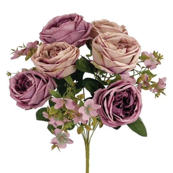 ΛΙΛΑ ΠΑΣΤΕΛ ΜΠΟΥΚΕΤΟ ΤΡΙΑΝΤΑΦΥΛΛΟ/ΑΝΘΑΚΙΑ Χ9- Y45cm 12/48ΚΙΒ – Αναβαθμίζει άμεσα τον χώρο σου | iroots.gr