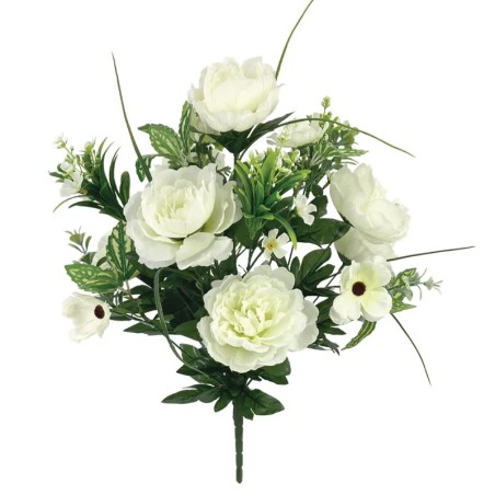 ΜΠΟΥΚΕΤΟ ΤΡΙΑΝΤΑΦΥΛΛΟ/ΠΑΠΑΡΟΥΝΑ ΕΚΡΟΥ - Υ50cm 5/20ΚΙΒ – Ταιριάζει σε κάθε μοντέρνο ή επαγγελματικό χώρο | iroots.gr