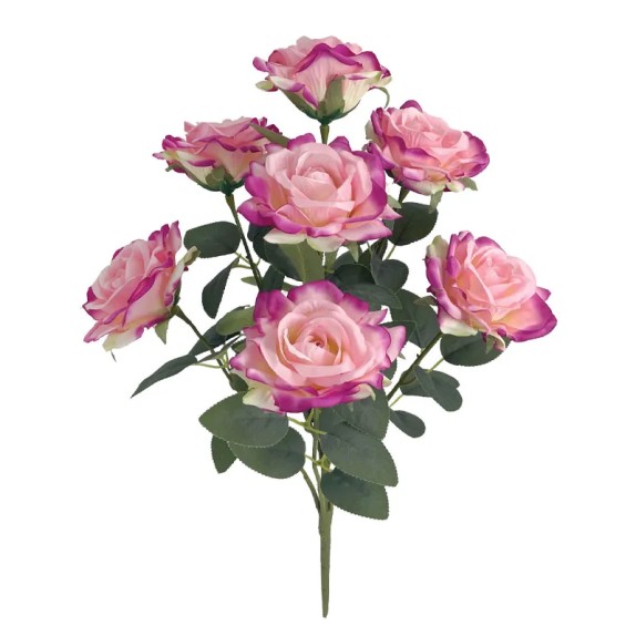 ΜΠΟΥΚΕΤΟ ΡΟΖ/ΦΟΥΞ ΤΡΙΑΝΤΑΦΥΛΛA 8 ΛΟΥΛΟΥΔΙΑ - Υ71cm 16/80ΚΙΒ – Ταιριάζει σε κάθε μοντέρνο ή επαγγελματικό χώρο | iroots.gr