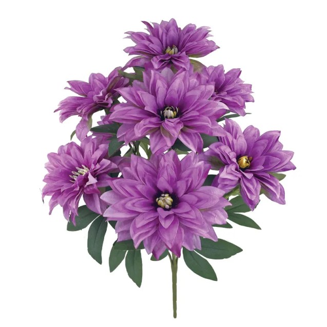 ΜΠΟΥΚΕΤΟ ΜΩΒ ΧΡΥΣΑΝΘΕΜA 8 ΛΟΥΛΟΥΔΙΑ - Υ71cm 80/ΚΙΒ – Ταιριάζει σε κάθε μοντέρνο ή επαγγελματικό χώρο | iroots.gr