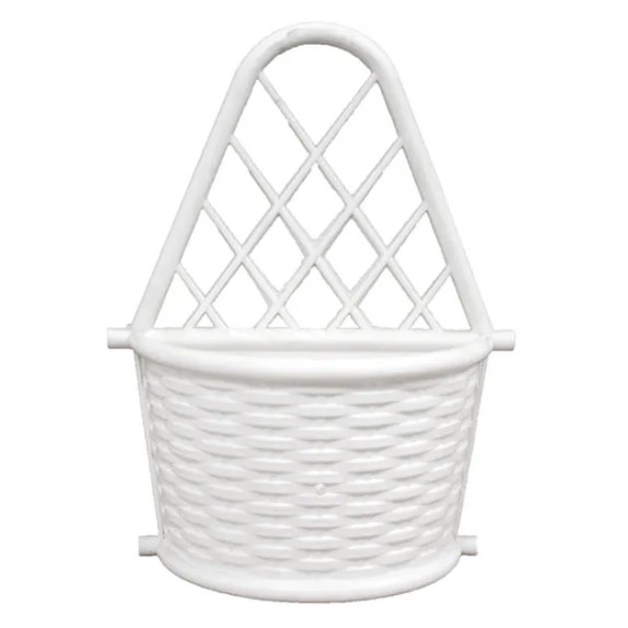 ΓΛΑΣΤΡΑΚΙ ΕΠΙΤΟΙΧΙΟ ΛΕΥΚΟ ΠΛΑΣΤΙΚΟ - 7x15x25cm – Δίνει premium χαρακτήρα στο περιβάλλον | iroots.gr