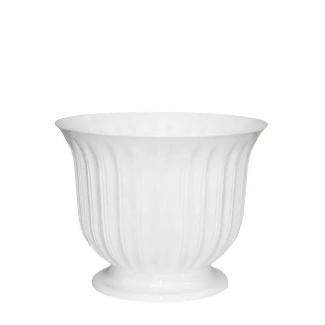 ΓΛΑΣΤΡΑ ΛΕΥΚΟ ΠΛΑΣΤΙΚΗ DONCZKA LILIA - Φ21x17cm – Δημιουργεί αίσθηση πολυτέλειας χωρίς κόπο | iroots.gr