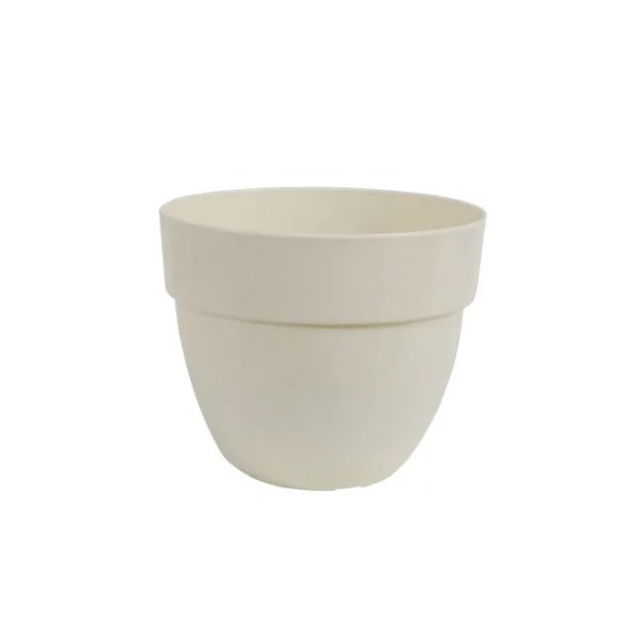 ΓΛΑΣΤΡΑ ΕΚΡΟΥ ΠΛΑΣΤΙΚΗ ORCHIDEA NOWA - Φ12x10cm – Δίνει premium χαρακτήρα στο περιβάλλον | iroots.gr