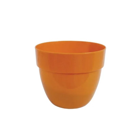 ΓΛΑΣΤΡΑ ΠΟΡΤΟΚΑΛΙ ΠΛΑΣΤΙΚΗ ORCHIDEA NOWA - Φ12x10cm – Δημιουργεί αίσθηση πολυτέλειας χωρίς κόπο | iroots.gr