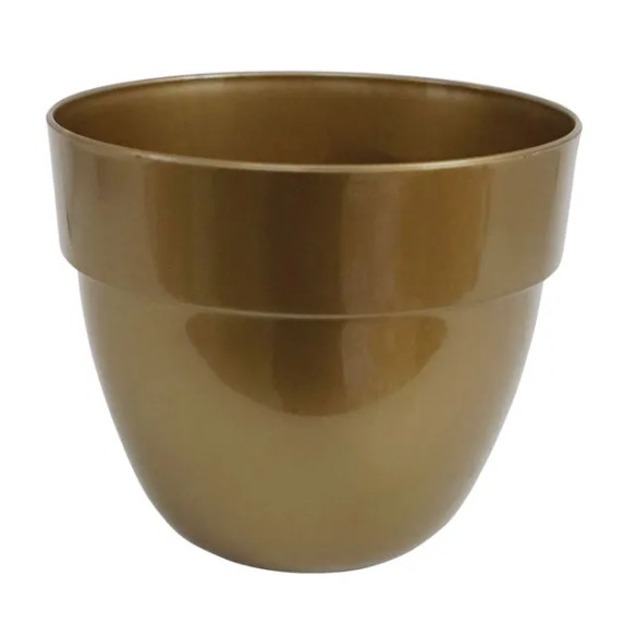 ΓΛΑΣΤΡΑ ΧΡΥΣΟ ΠΛΑΣΤΙΚΗ ORCHIDEA NOWA - Φ21x18cm – Δημιουργεί αίσθηση πολυτέλειας χωρίς κόπο | iroots.gr