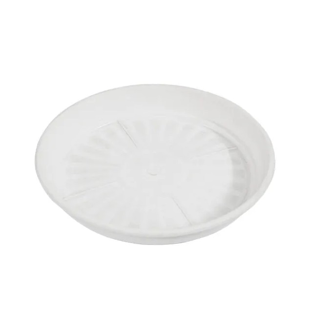 ΠΙΑΤΟ ΓΛΑΣΤΡΑΣ Φ31cm ΛΕΥΚΟ ΠΛΑΣΤΙΚΟ PODSTAWKI TERAKOTA