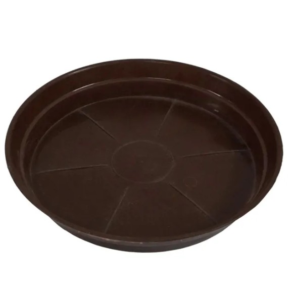 ΠΙΑΤΟ ΓΛΑΣ. Φ35cm ΣΚΟΥΡΟ-ΚΑΦΕ ΠΛΑΣΤΙΚΟ Ν8 – Δίνει premium χαρακτήρα στο περιβάλλον | iroots.gr