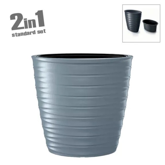 ΚΑΣΠΩ (2 ΣΕ 1) ΓΚΡΙ FREZE ΟΒΑΛ 59.3x39.3x58.5cm 1/3ΚΙΒ – Ταιριάζει σε κάθε μοντέρνο ή επαγγελματικό χώρο | iroots.gr