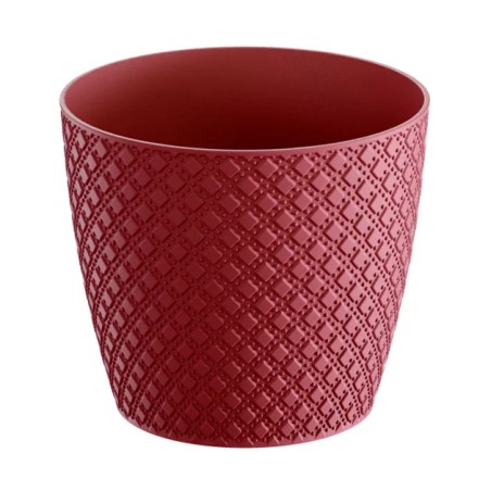 ΓΛΑΣΤΡΑ ΣΤΡΟΓΓΥΛΗ ΚΟΚΚΙΝΟ ORIENT Φ21.8x19.3cm 1/5ΚΙΒ – Ταιριάζει σε κάθε μοντέρνο ή επαγγελματικό χώρο | iroots.gr