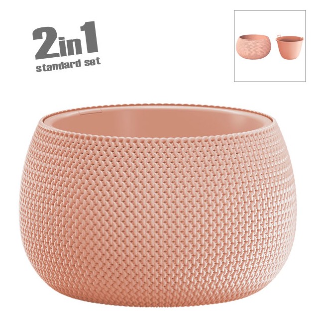 ΚΑΣΠΩ-ΓΛΑΣΤΡΑ (2 ΣΕ 1) ΣΟΜΟΝ ΣΤΡΟΓΓΥΛΟ SPLOFY BOWL Φ47.8x30cm 1/2ΚΙΒ – Ταιριάζει σε κάθε μοντέρνο ή επαγγελματικό χώρο | iroots.