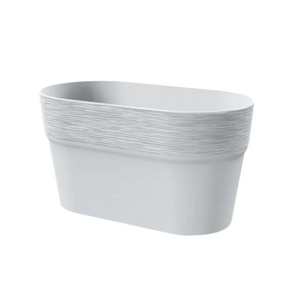 ΖΑΡΝΤΙΝΕΡΑ ΛΕΥΚΟ FURU ΟΒΑΛ 27.5x14.5x14.8cm 10/40ΚΙΒ – Αναβαθμίζει άμεσα τον χώρο σου | iroots.gr