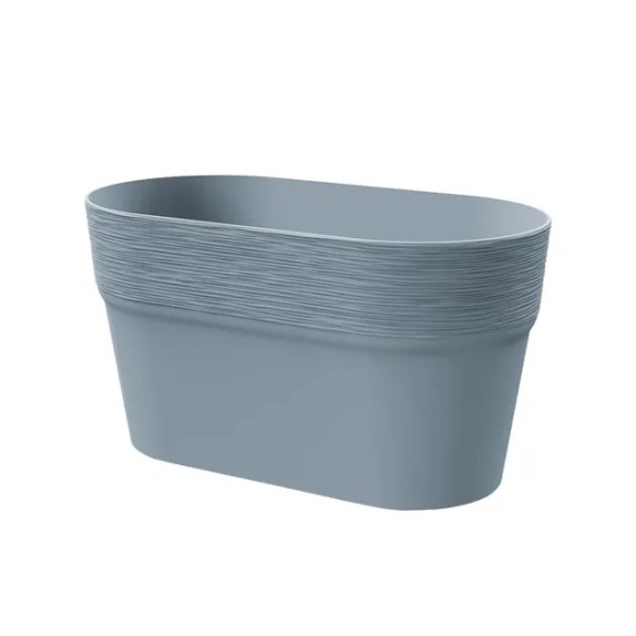 ΖΑΡΝΤΙΝΕΡΑ ΓΚΡΙ FURU ΟΒΑΛ 27.5x14.5x14.8cm 10/40ΚΙΒ – Αναβαθμίζει άμεσα τον χώρο σου | iroots.gr