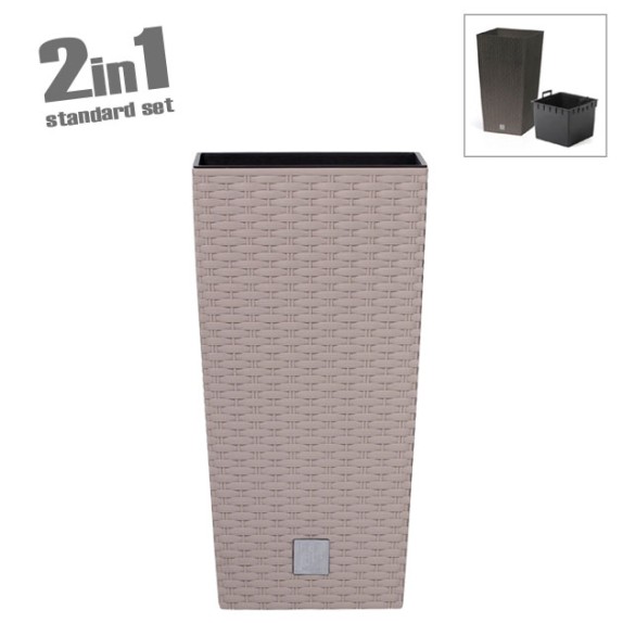 ΚΑΣΠΩ-ΓΛΑΣΤΡΑ (2 ΣΕ 1) ΜΟΚΚΑ RATO SQUARE ΤΕΤΡΑΓΩΝΗ 40x40x75cm 1/3KIB – Ταιριάζει σε κάθε μοντέρνο ή επαγγελματικό χώρο | iroots.