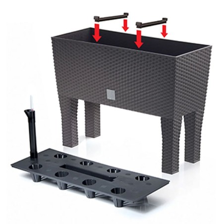 ΖΑΡΝΤΙΝΙΕΡΑ ΜΕ ΠΟΔΙΑ (2 ΣΕ 1) ΜΟΚΚΑ RATO CASE 60x25x46cm 1/3KIB – Προσφέρει μοναδική αισθητική | iroots.gr