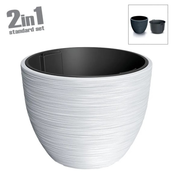 ΚΑΣΠΩ (2 ΣΕ 1) ΠΛΑΣΤΙΚΟ ΛΕΥΚΟ FURU - Φ56.9x44.5cm – Ταιριάζει σε κάθε μοντέρνο ή επαγγελματικό χώρο | iroots.gr