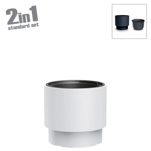 ΚΑΣΠΩ (2 ΣΕ 1) ΠΛΑΣΤΙΚΟ ΛΕΥΚΟ HEOS - Φ29.8x28cm 3/6KIB – Αναβαθμίζει άμεσα τον χώρο σου | iroots.gr