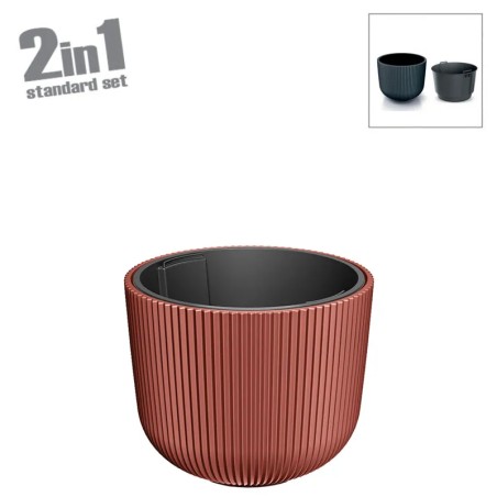 ΚΑΣΠΩ (2 ΣΕ 1) ΠΛΑΣΤΙΚΟ ΚΕΡΑΜΙΔΙ MILLY - Φ34.9x29cm – Δίνει premium χαρακτήρα στο περιβάλλον | iroots.gr