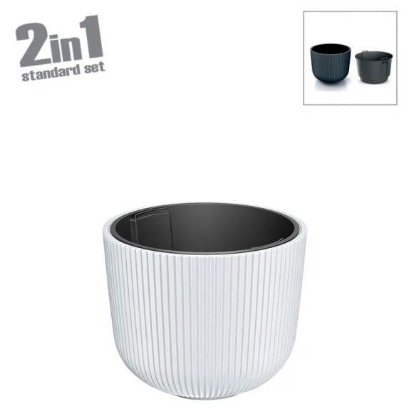 ΚΑΣΠΩ (2 ΣΕ 1) ΠΛΑΣΤΙΚΟ ΛΕΥΚΟ MILLY - Φ34.9x29cm – Προσφέρει μοναδική αισθητική | iroots.gr