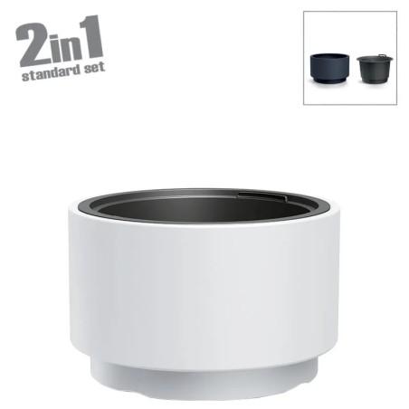 ΚΑΣΠΩ (2 ΣΕ 1) ΠΛΑΣΤΙΚΟ ΛΕΥΚΟ HEOS - Φ46.8x29.5cm 2/18ΚΙΒ – Αναβαθμίζει άμεσα τον χώρο σου | iroots.gr