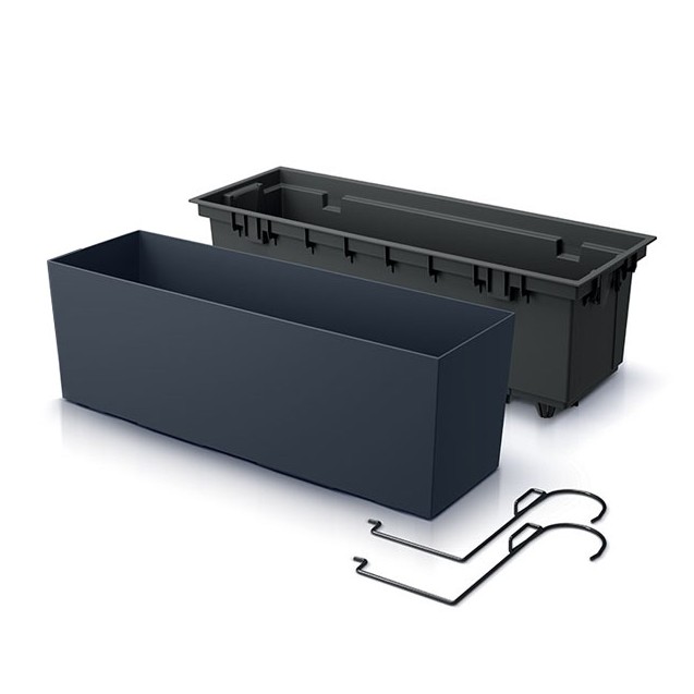 ΖΑΡΝΤΙΝΙΕΡΑ (3 ΣΕ 1) ΛΕΥΚΟ URBI CASE W - 58x18x19.5cm 5/10ΚΙΒ – Δίνει premium χαρακτήρα στο περιβάλλον | iroots.gr