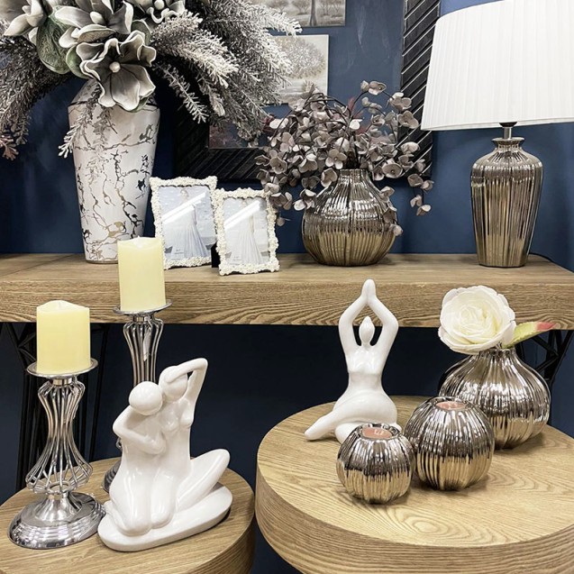 ΜΕΤΑΛΛΙΚΟ ΚΗΡΟΠΗΓΙΟ - ΑΣΗΜΙ ΣΥΡΜΑ Υ31cm 1/6KIB – Δημιουργεί αίσθηση πολυτέλειας χωρίς κόπο | iroots.gr