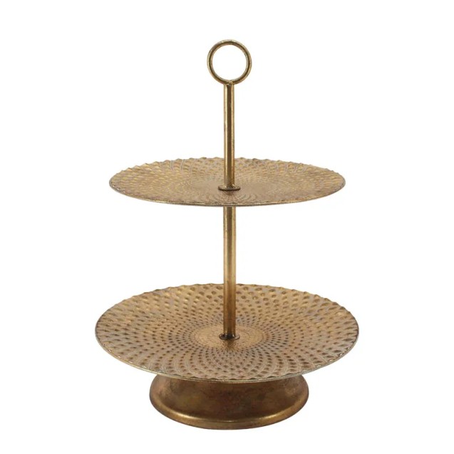 ΜΕΤΑΛΛΙΚΟΣ ΔΙΣΚΟΣ ΔΙΠΛΟΣ ΧΡΥΣΟ ΠΑΛΑΙΩΜΕΝΟ - Φ35x48.5cm 2/ΚΙΒ – Ταιριάζει σε κάθε μοντέρνο ή επαγγελματικό χώρο | iroots.gr