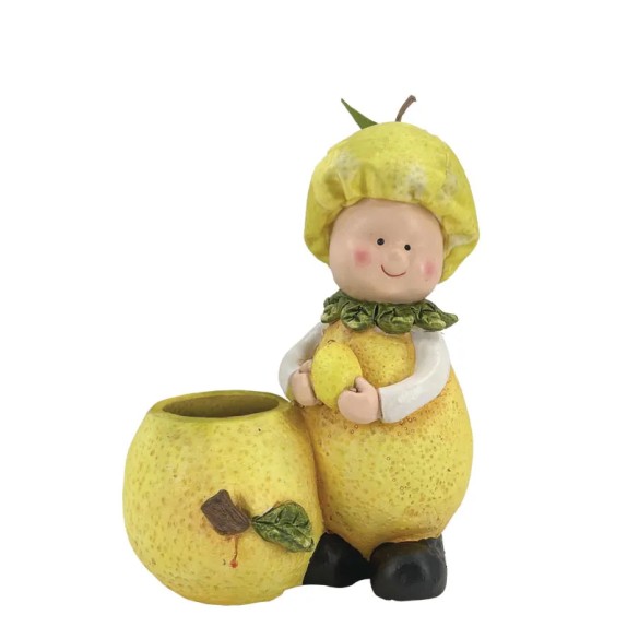 ΚΑΣΠΩ ΦΡΟΥΤΟ ΛΕΜΟΝΙ ΜΕ ΑΝΘΡΩΠΑΚΙ ΜΕΣΑΙΟ - 16x15x23cm 2/8KIB – Αναβαθμίζει άμεσα τον χώρο σου | iroots.gr