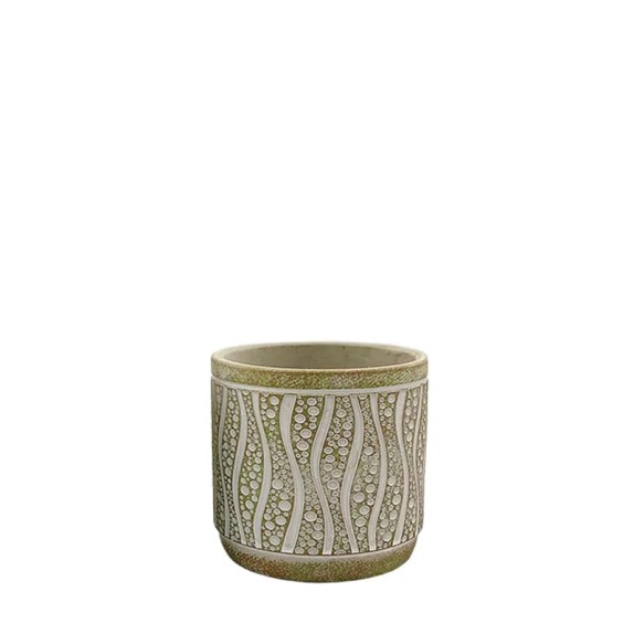 ΚΑΣΠΩ ΑΝΤΙΚΕ ΜΠΡΟΝΖΕ ΣΤΡΟΓΓΥΛΟ ΚΑΜΠΥΛΕΣ & ΦΥΣΑΛΙΔΕΣ ΜΙNI - Φ11x10.5cm 1/24ΚΙΒ – Ταιριάζει σε κάθε μοντέρνο ή επαγγελματικό χώρο 