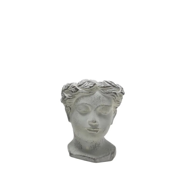 ΚΑΣΠΩ ΓΚΡΙ/ΜΑΥΡΟ ΚΕΦΑΛΙ ΓΥΝΑΙΚΑΣ ΑΓΑΛΜΑ - Φ12x16.5cm 12/ΚΙΒ – Δημιουργεί αίσθηση πολυτέλειας χωρίς κόπο | iroots.gr